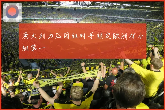 意大利力压同组对手锁定欧洲杯小组第一